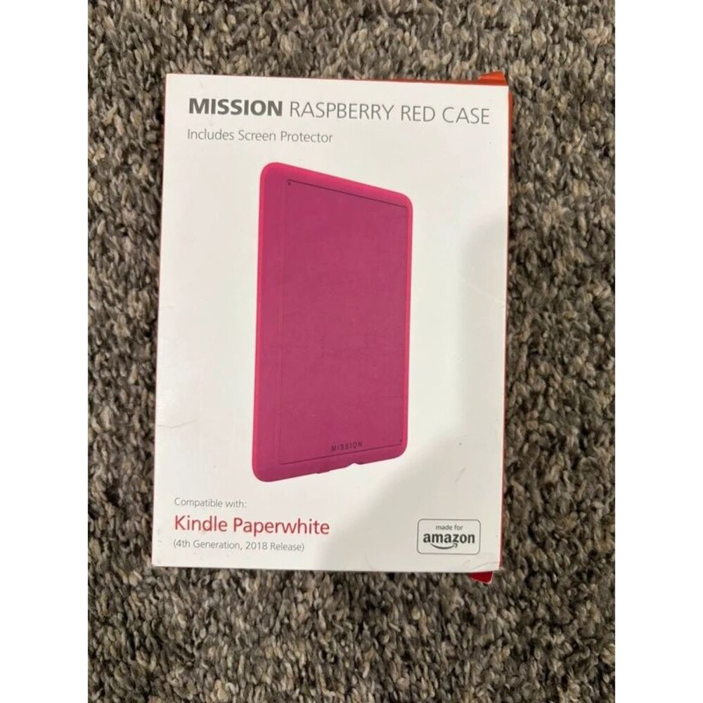 Mission brand Raspberry Red case